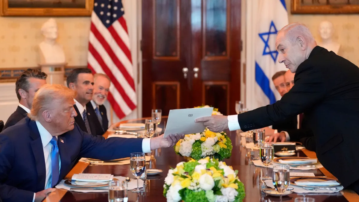 Netanyahu Visits White House to Discuss Trade and Gaza Developments